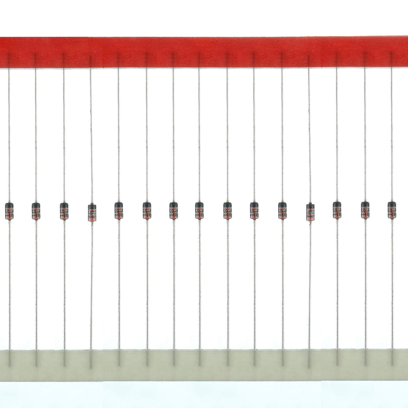 BOJACK 1N4148 Switching Diode 200 mA 100 V DO-35 Axial 4148 200 milliamp 100 Volt Electronic Silicon Diodes(Pack of 125 Pieces)