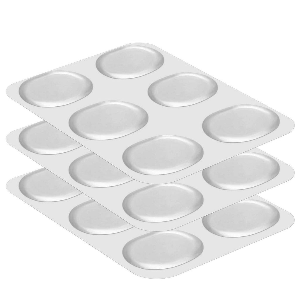 18pcs Clear Drum Damper Gel Pads Silicone Snare Drum Silencer Drum set Mute Dampener Stickers For Drums Tone Control