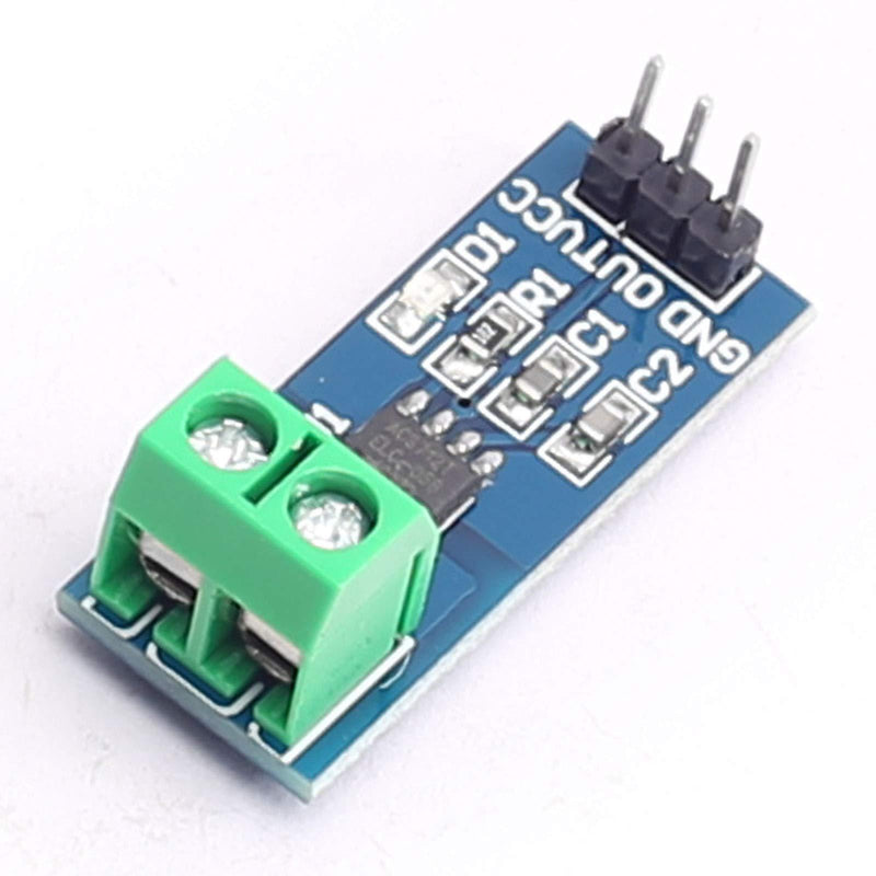 DEVMO 5A Range AC and DC Current Sensor Module ACS712 Module Highly Sensitive Humidity High Efficient Compatible with Ar-duino 5A