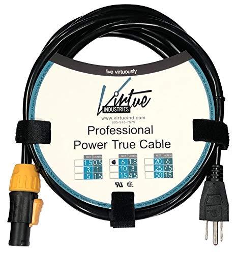 [AUSTRALIA] - Virtue Industries | Professional Compatible 6 Foot Edison to Power True Cable 6 Ft 