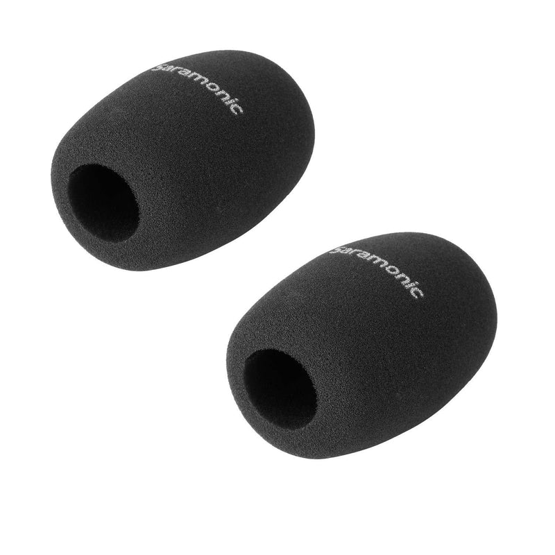 [AUSTRALIA] - Microphone Pop Filter, Handheld Microphone Cover Foam Windscreen (Black,2 Packs) 