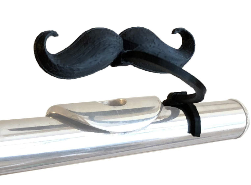 Brasstache Flute-Stache - Clip-on Mustache for Flute