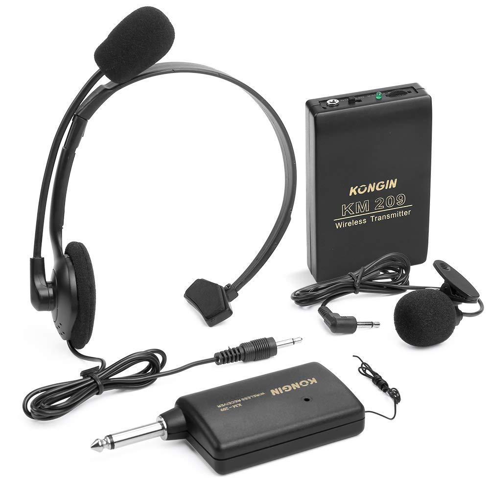 [AUSTRALIA] - AZFUNN Wireless Lavalier Lapel Microphone, Headset Mic System for Teaching, Preaching and Public Speaking 