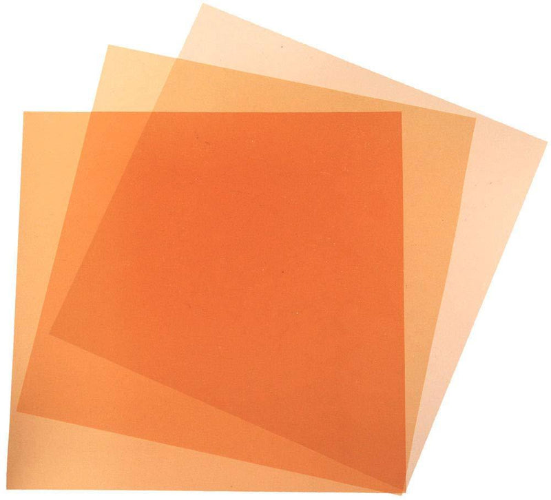 ALZO CTO (Color Temperature Orange) Warming Gel Filter Selection Kit 8 x 8 Inches