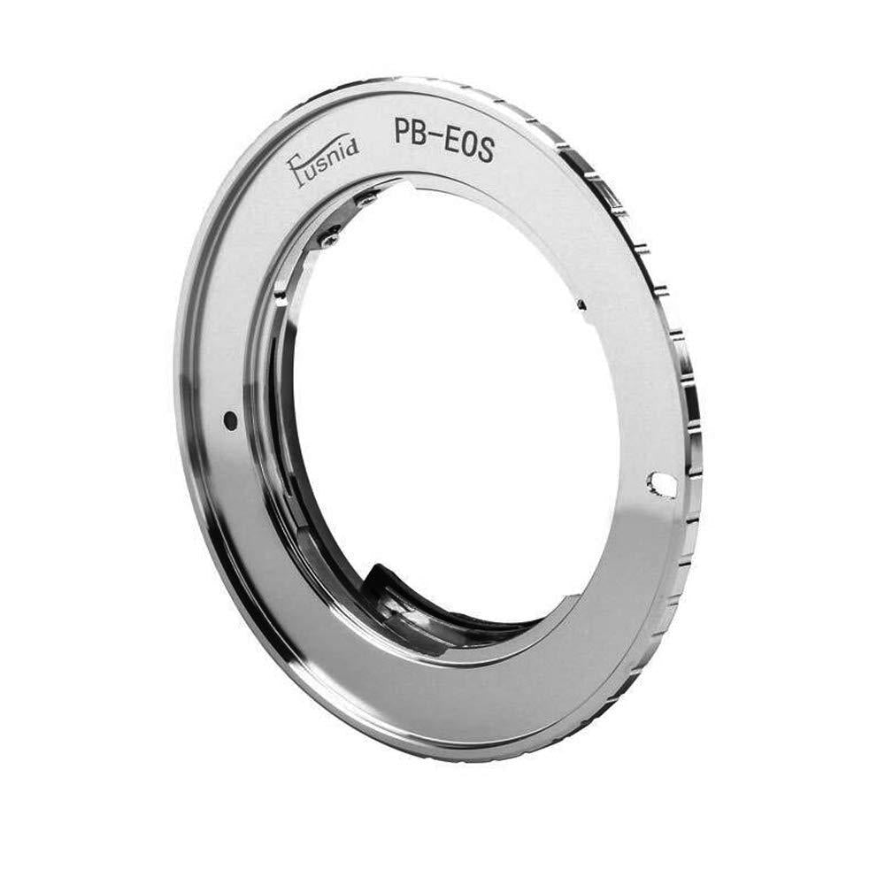 PB-EOS 9th Gen AF Confirm Lens Adapter Ring, for Pentacon PB Lens to to Canon EOS EF EF-S Mount Camera 1D X C 5D Mark II/III 5Ds R 7D 60D 70D 77D 80D 700D 750D 760D 800D 1000D 1200D Dslr Camera