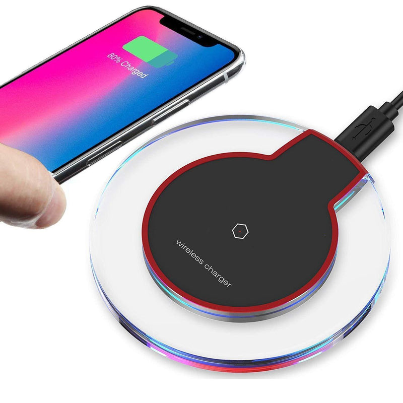 2019 Updated Wireless Charger Qi Wireless Charger Pad Compatible with ¡Phone Xs MAX XR X 8 8 Plus 7 7 Plus 6s 6s Plus 6 6 Plus and More 2