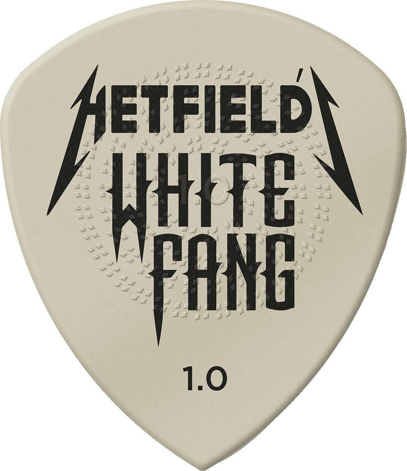 Jim Dunlop White Fang 1.0mm Guitar Picks (PH122R1.00) 24 Pack