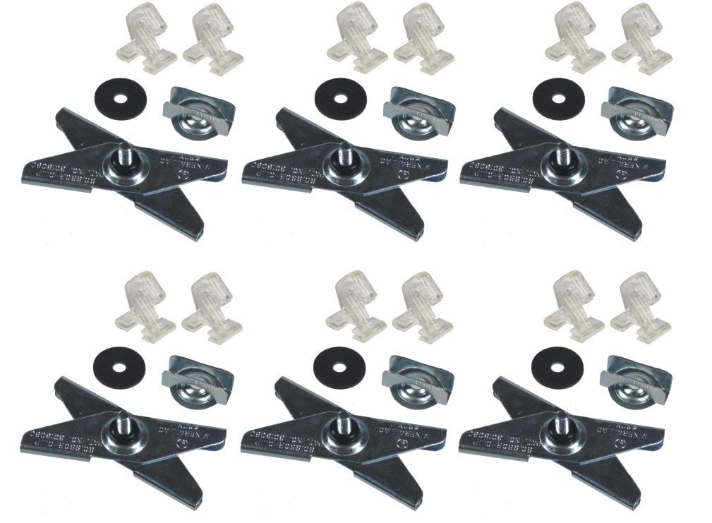 ALZO Suspended Drop Ceiling Light Mount for DJ Club Stage Lights - Set of 6