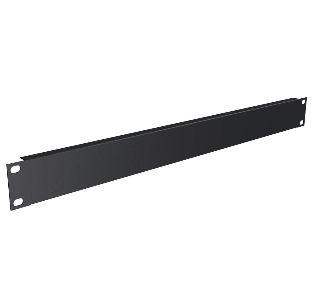 TCH Hardware 1U Space Server AV Rack Mount Blank Panel Spacer - Black Steel 19" Blank 1U