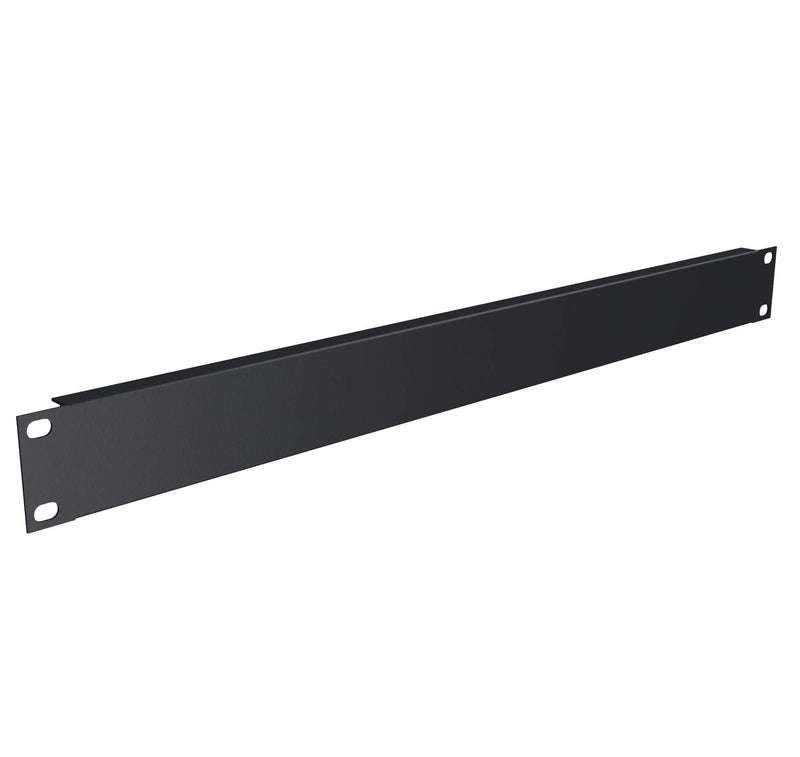 TCH Hardware 1U Space Server AV Rack Mount Blank Panel Spacer - Black Steel 19" Blank 1U