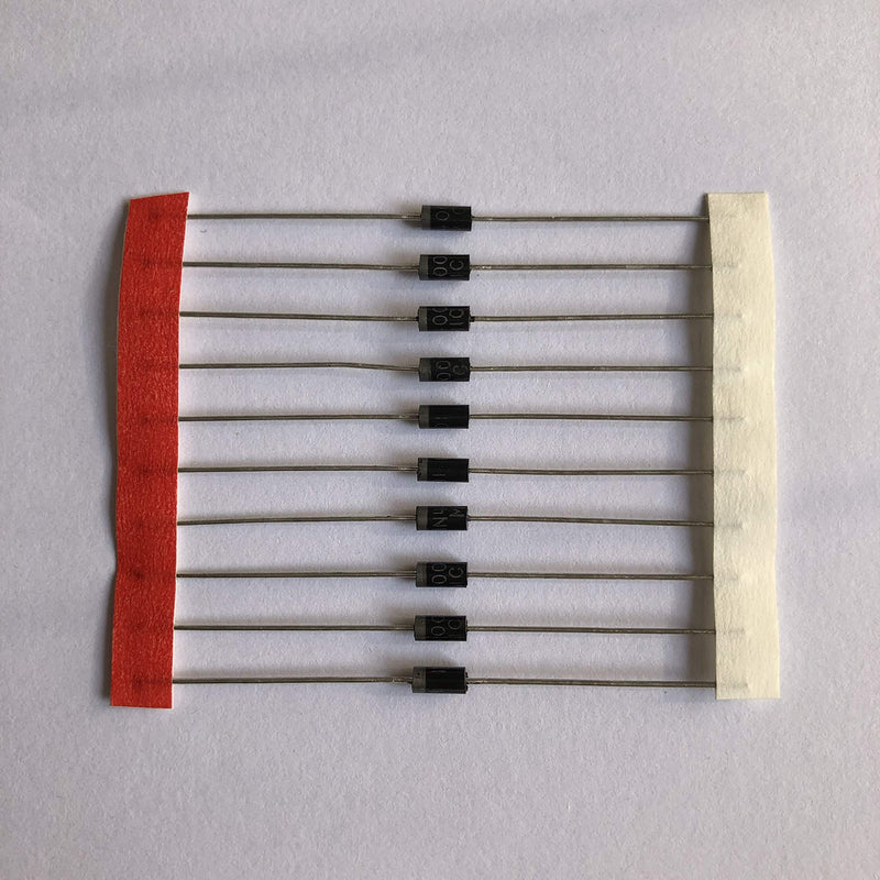 20x 1N4001 Molded Plastic Case Rectifier Diodes, 1A, 50V