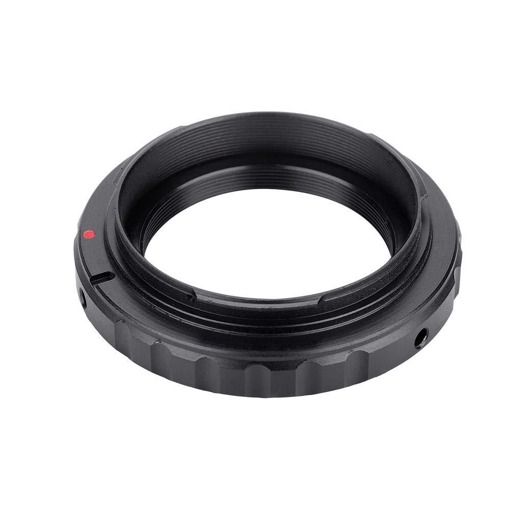 Bewinner Camera Converter,T2/T Mount Aluminum Lens Adapter Ring for Canon EOS EF DSLR 650D 60D 550D,Detachable Adapter Ring,Can Use Alone,Convenient and Practical