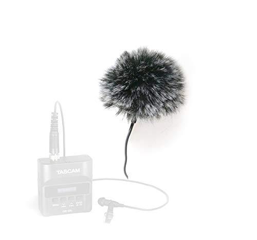 [AUSTRALIA] - 2pcs Furry Windshield Windscreen WIND Muff Compatible for Tascam Dr-10L Microphone 