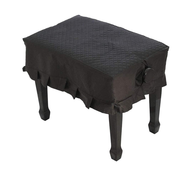Piano Bench Cover Quilted Vinyl - Grand Duet Size