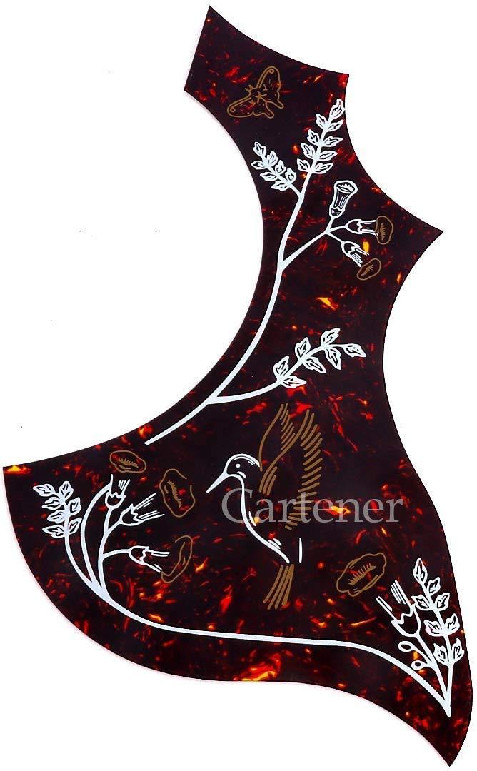 Pickguard for Hummingbird Acoustic Guitar Tortoise Celluloid