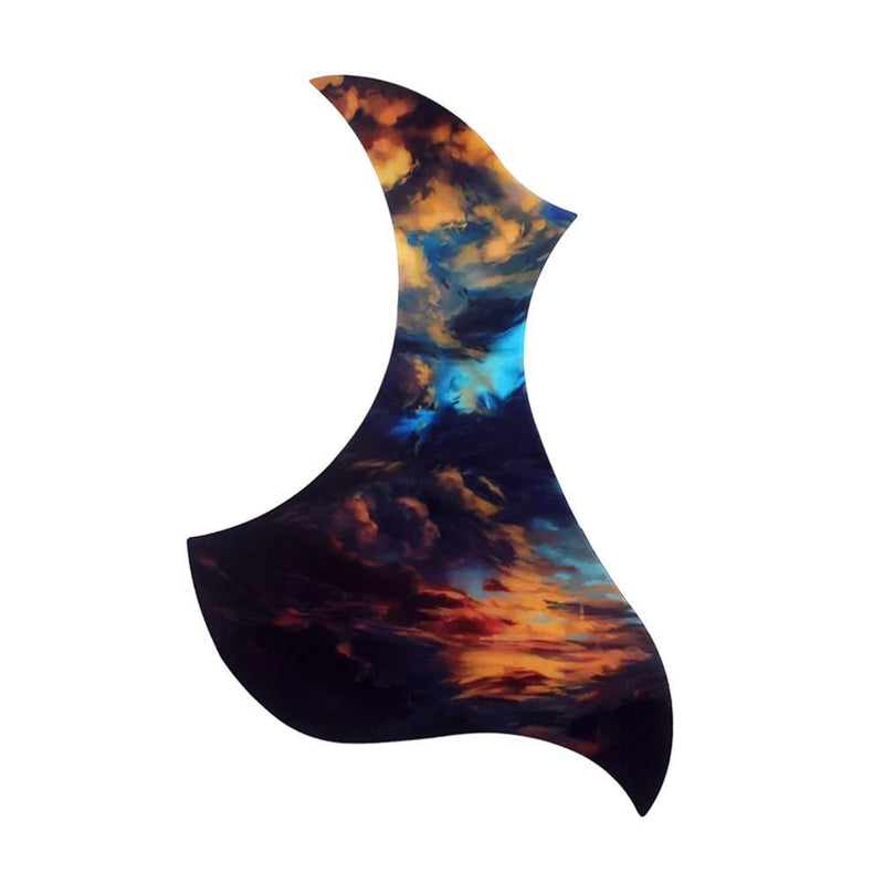 SUPVOX Guitar Pickguard Self Adhesive Pickup Pick Guard Scratch Plate Sticker for Folk Acoustic Guitar Musical Instrument
