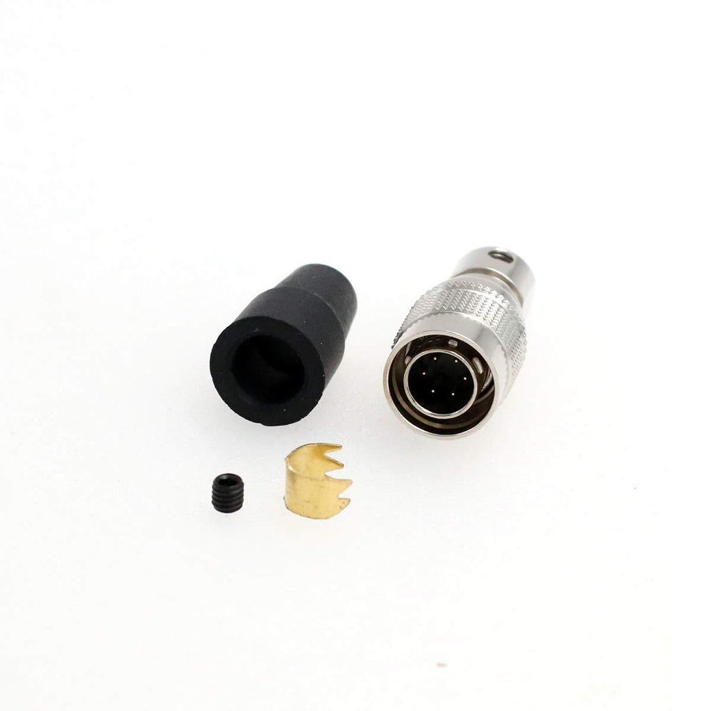 SZRMCC HR10A-7P-6P 6 Pin Male Circular Connector Plug for Surveying Instrument Topcon Sokkia Trimble Total Station