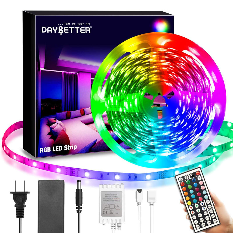 Daybetter SMD 5050 Remote Control Led Strip Lights 20ft