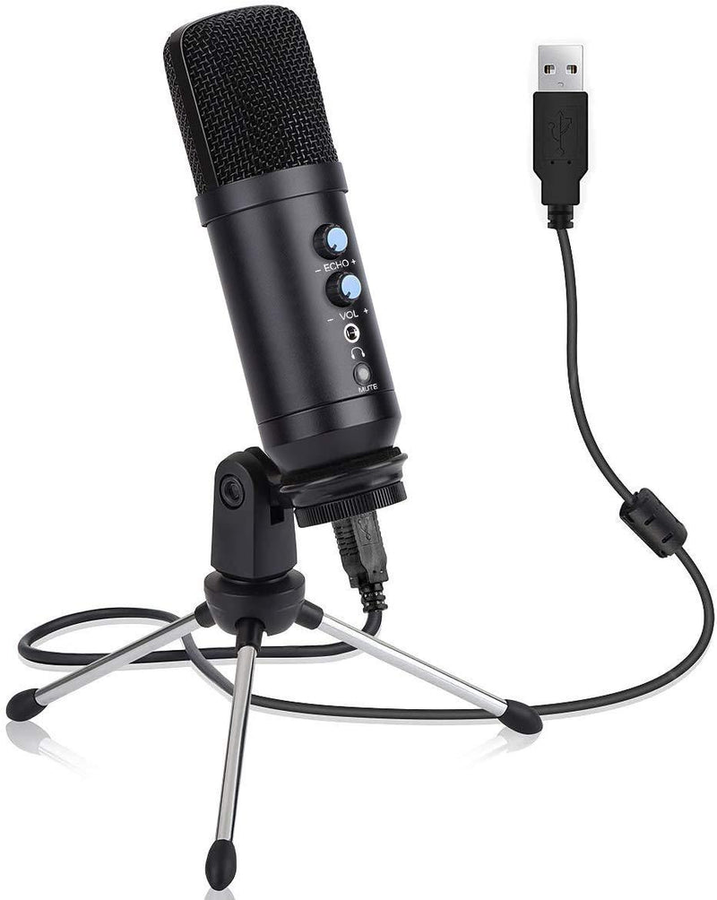 [AUSTRALIA] - USB Microphone for Computer,CASTRIES Condenser Recording PC Microphone for Mac & Windows,Professional Plug&Play Studio Microphone for Gaming, Podcast,Chatting, YouTube Videos,Voice Overs and Streaming 