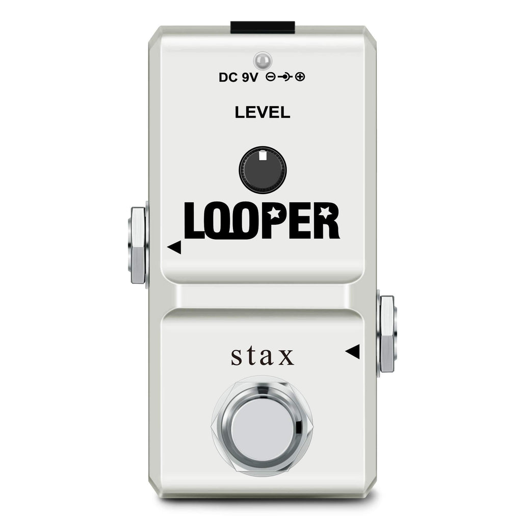 [AUSTRALIA] - Stax Mini Guitar Looper Pedal Loop Pedal for Electric Guitar 10 Minutes of Looping Unlimited Overdubs 8G SD Card inside easy and quick 