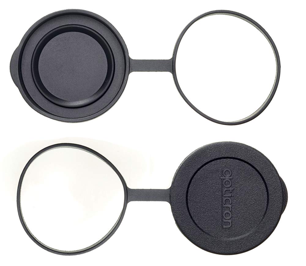 Opticron Rubber Objective Lens Covers 25mm OG S Pair fits Models with Outer Diameter 32mm, Black, 31041