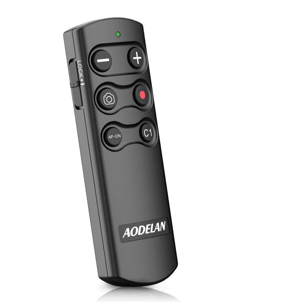 AODELAN Camera Remote Wireless Shutter Release Take Photos and Videos for Sony A7 III, A7R III, A7R IV, A7C, A6100, A6400, RX100 VII, RX0 II, A9, A9 II