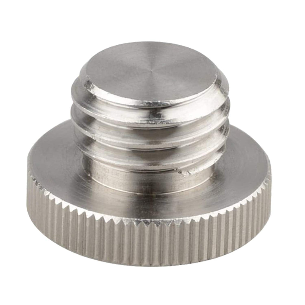 5/8"-11 Male to 1/4"-20 Female Threaded Screw Adapter for Tripod Laser Level Adapter (Stainless Steel) Stainless steel