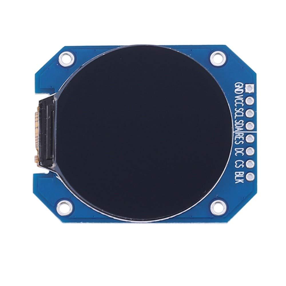 DC 3.3V 1.28'' LCD Display Module, RGB 240x240 GC9A01 Driver SPI Interface 240x240 Resolution for Instrument Display, Mobile Devices and Display Equipment
