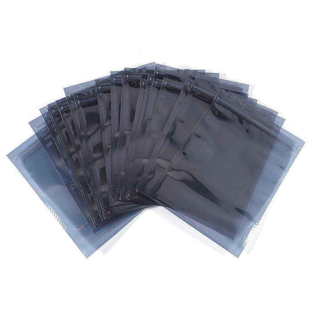ALAMSCN 20PCS Antistatic Resealable Bag 15x20cm/5.9x7.9 inch Anti Static Bags Storage Package for SSD HDD Electronic Accessories Components