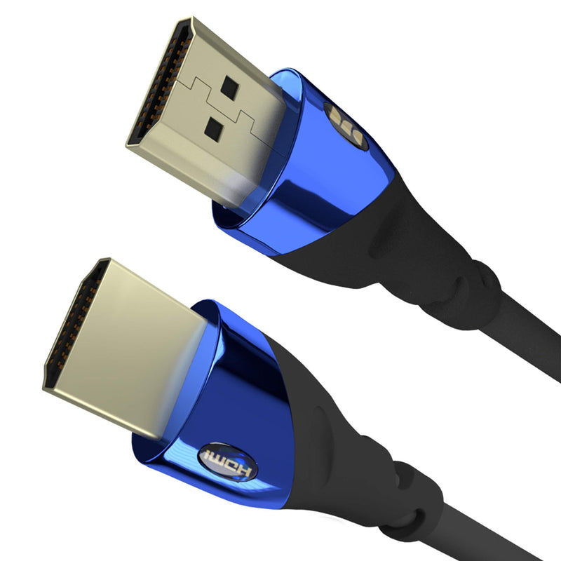 Monster Ultra High-Speed 8K Cobalt HDMI 2.1 Cable at 48 Gbps 6 ft