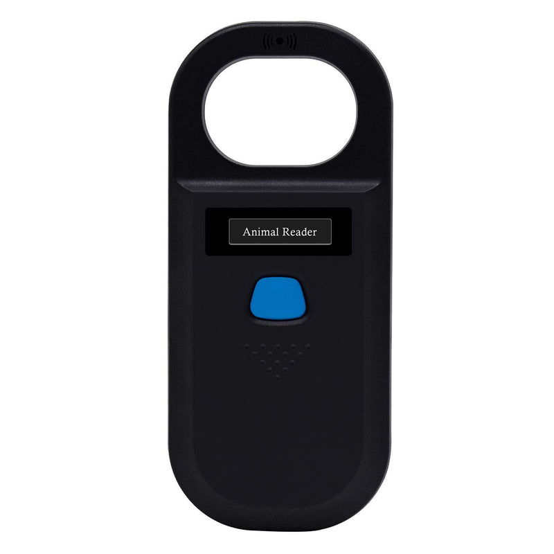 Animal(Pet) Microchip Reader Scanner, Handheld Animal Chip Reader Portable LED RFID Reader Support FDX-B (ISO11784 / 11785)