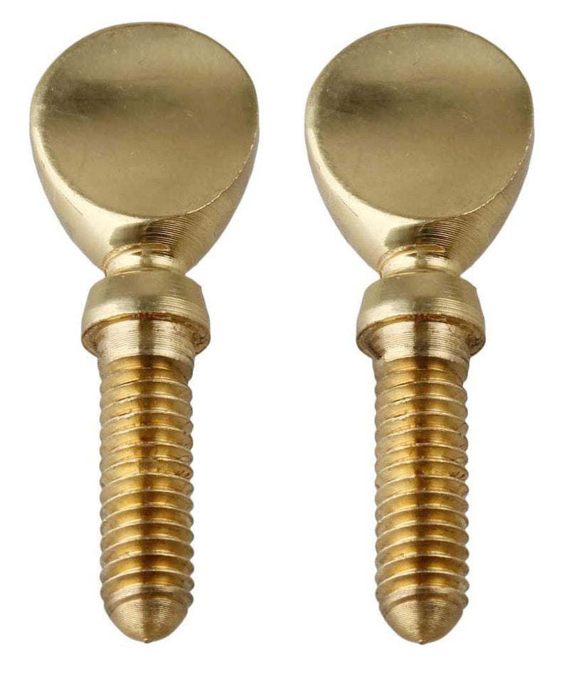 Jiayouy 2Pcs Golden Sax Neck Screw Tightening Screw for Saxophone Clarinet Ligatures Fixing Parts