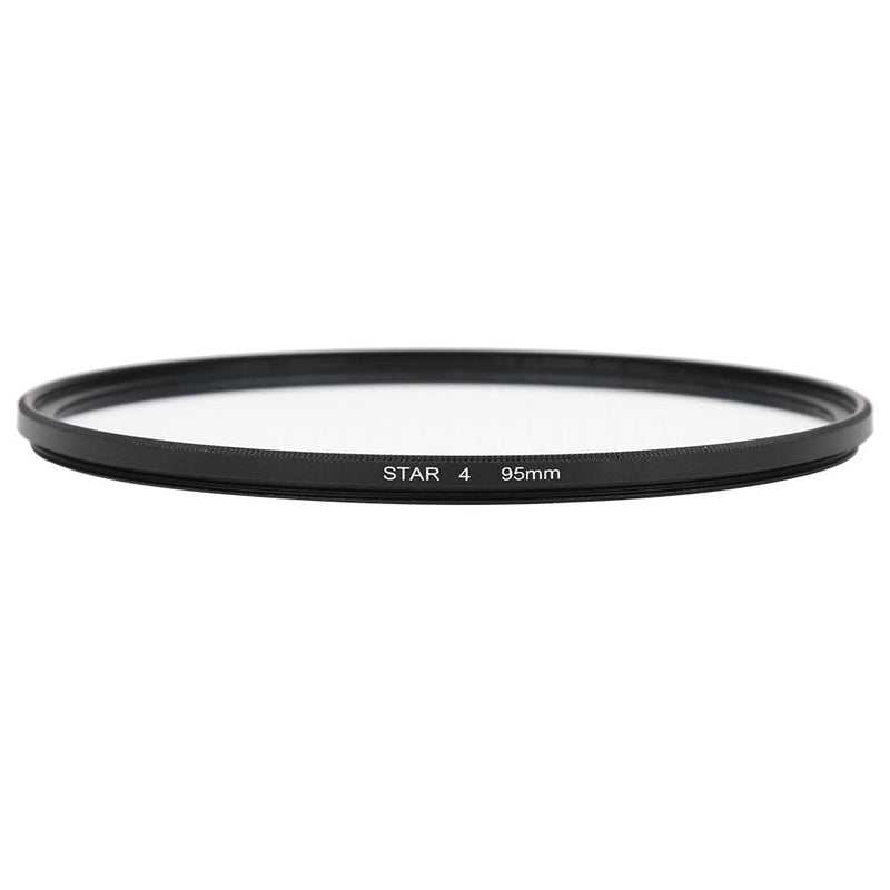 95mm Starlight Filter, Night Scene Photography Shooting Optical Glass Star Filter for Canon for Nikon for Sony Camera