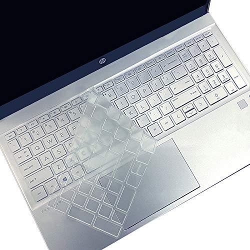 Keyboard Cover for HP 15-EH Laptop 15.6” Model 15-eh0010nr 15-eh0015cl 15-eh0095nr 15-eh0097nr eh0177ng |2021 HP Pavilion 15.6" Laptop Model 15-eg 15z-eh 15-eg0154ng US Layout Keyboard Cover -TPU