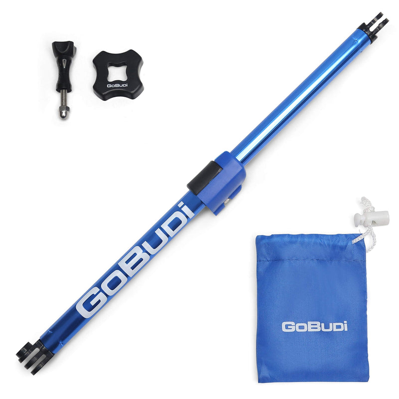 GoBUDi Adjustable Extension Pole Compatible with All GoPro Hero Cameras (1 Adjustable)