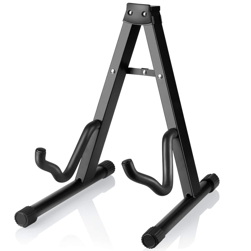 CAHAYA Guitar Stand A-Frame Universal for Acoustic Classical Electric Bass Guitars Floor Guitar Stand