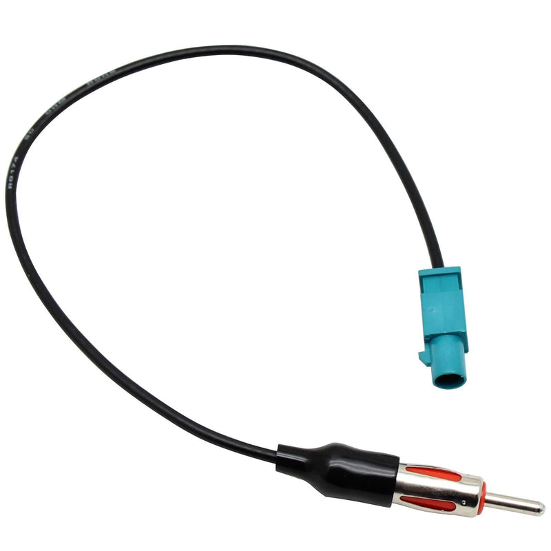 RED WOLF Aftermarket Radio Stereo Install Antenna Adapter Plug Replacement for Jeep Wrangler 2007-2013 JK JKU, Dodge Chrysler