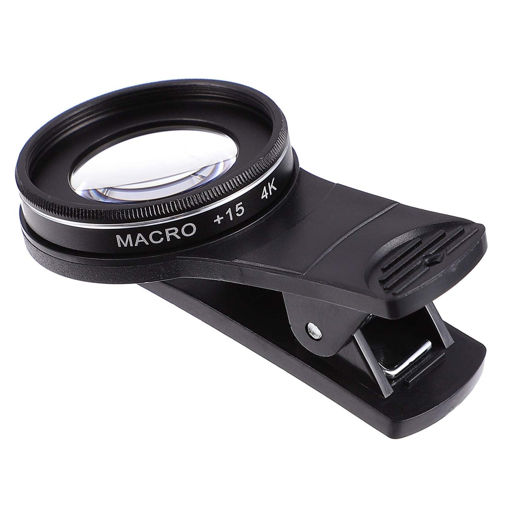 IFUNDOM Phone Camera Lens, 4k High Definition Phone Macro Lens Clip Design Phone SLR Camera Lens (15X 30X) Very Suitable for Your Electronic Equipment