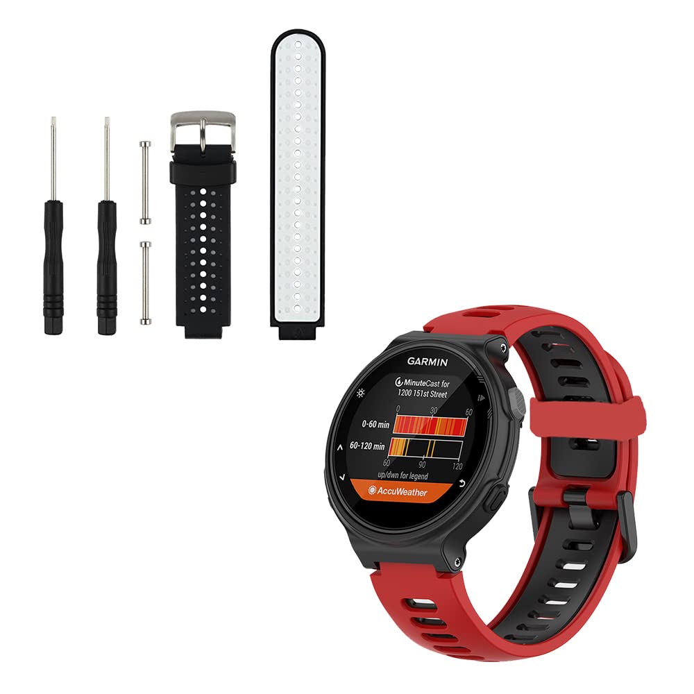 Baaletc for Garmin Approach S20 S5 S6 Watch Bands / Garmin Forerunner 735XT/220/620/630 Band Strap Replacement Wristband Accessories for Approach S20 Smartwatch