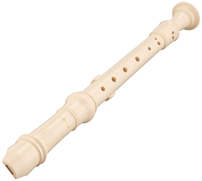 Aulos 302 A – Recorder, Plastic, 3 Pieces, Ivory