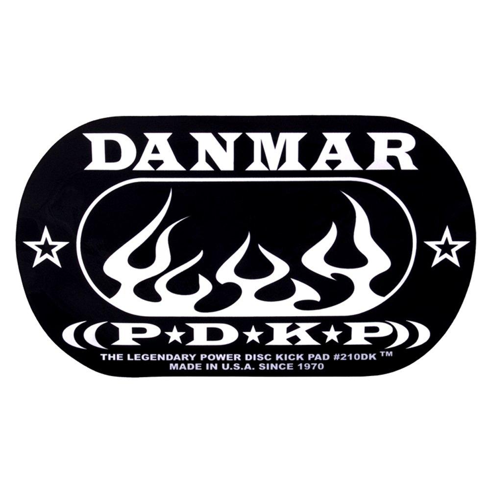 Danmar DA 210DKF Flame Design Double Bass Drum Impact Pad