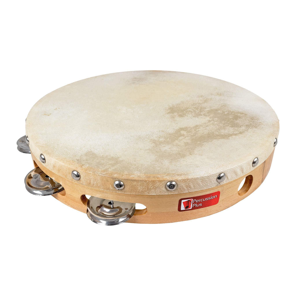 Percussion Plus PP873 10 inch 8 Jingle Tambourine