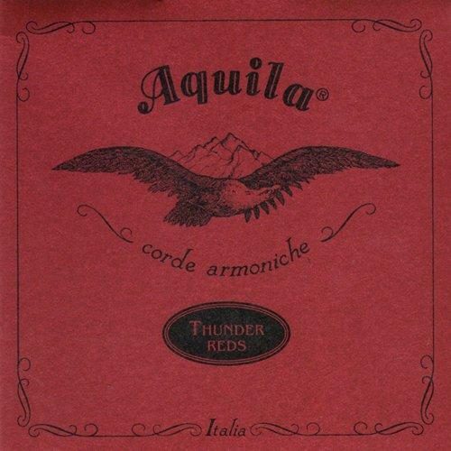 Aquila 91U THUNDER REDS®, BASS Ukulele/Ashbory Set 4-string, GDAE Tuning