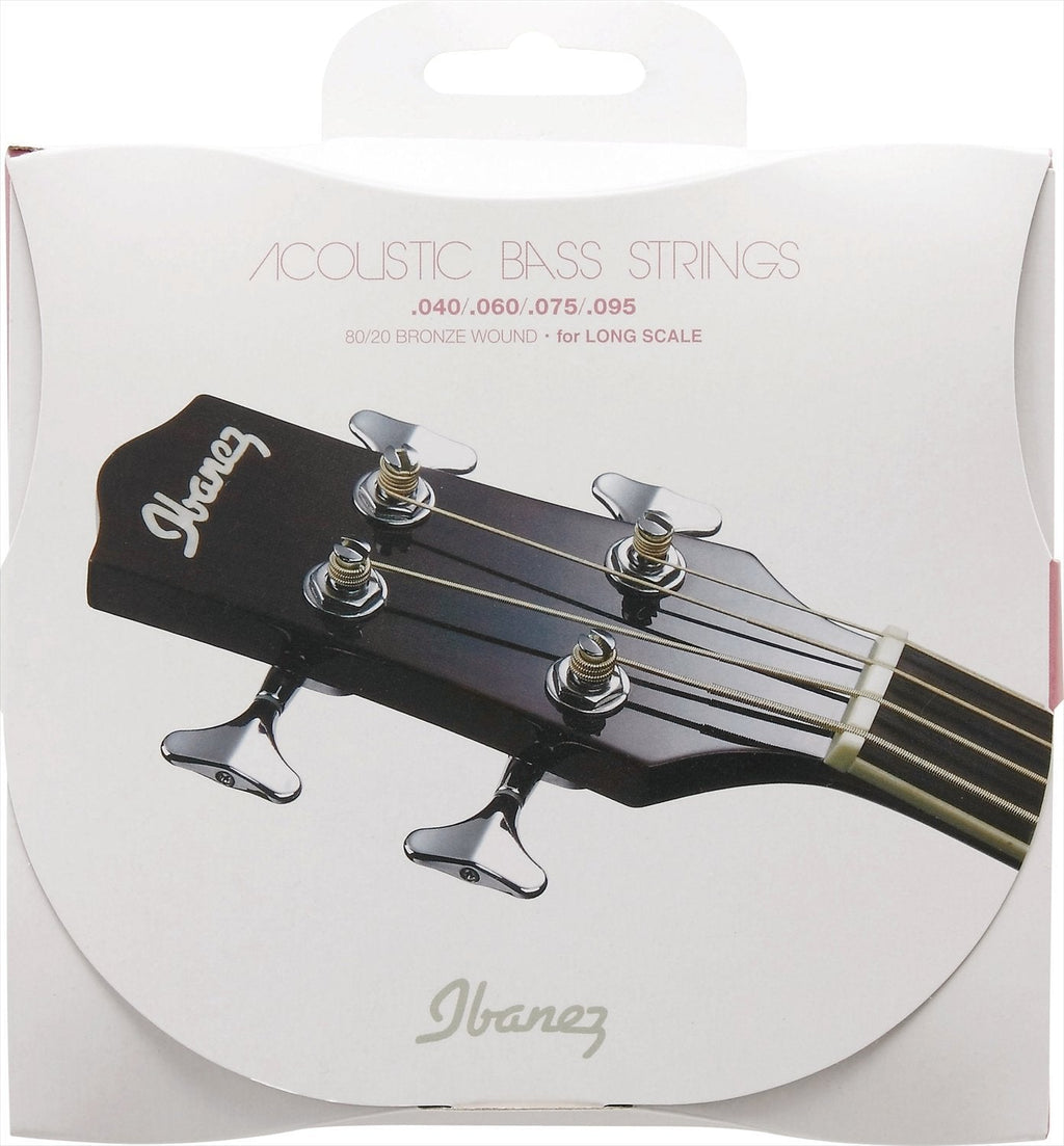 Ibanez Bronze Wound 80/20 Acoustic Bass Guitar String Set - Light Gauge