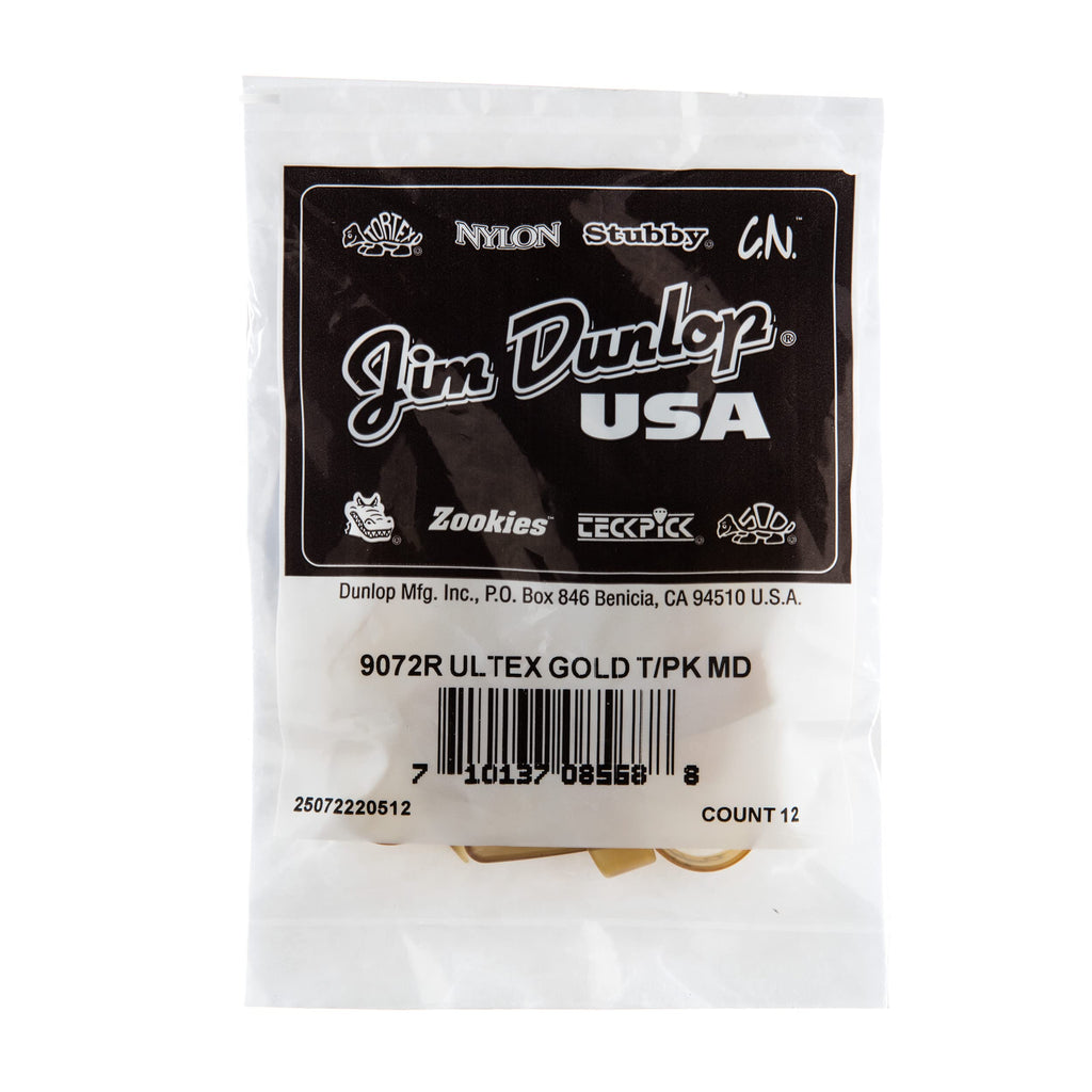 Jim Dunlop 9072R Guitar Picks, Medium