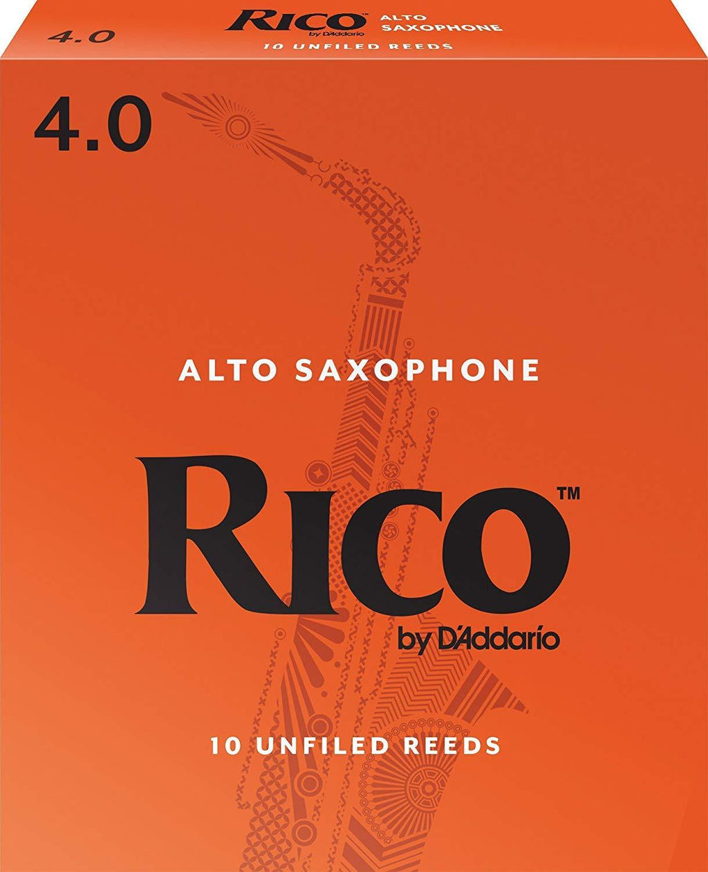Rico RJA1040 Alto Strength 4 Sax Reeds Hardness 4.0 Stärke 4.0