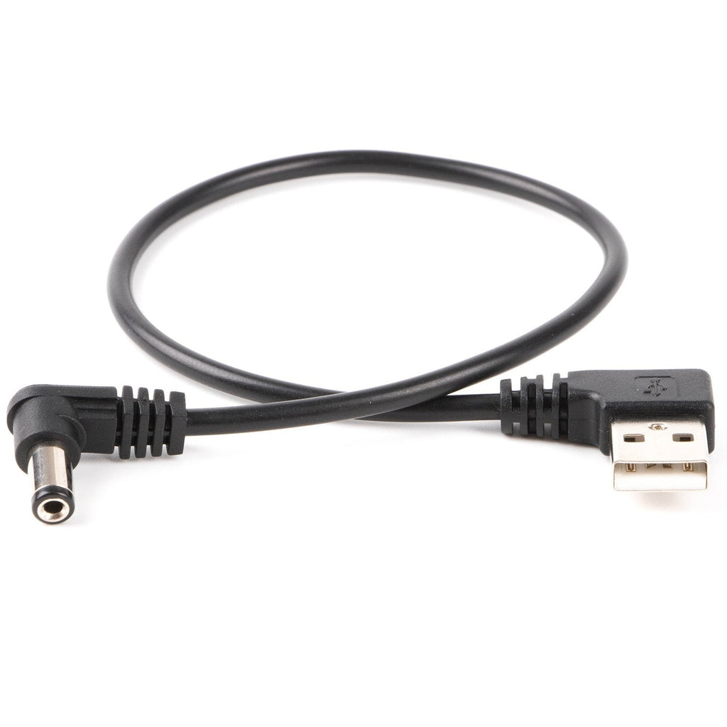 USB to Barrel Cable USB to 5.5mm/2.1mm angled 5V DC Power Cable (Right Angled) Right Angled