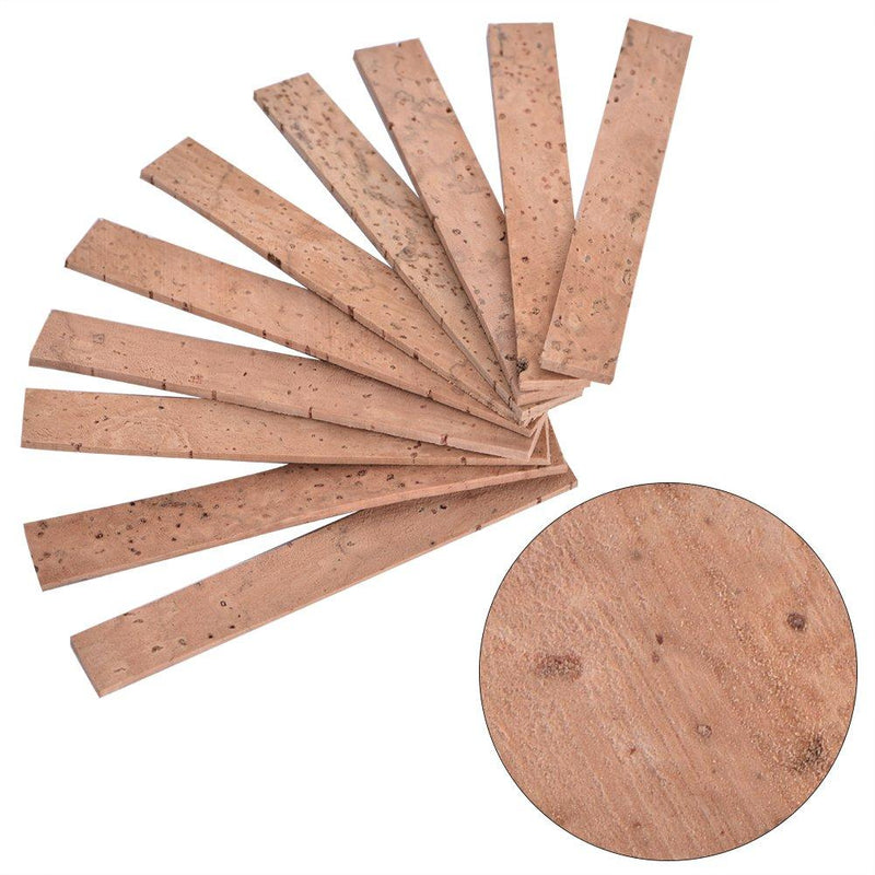 10pcs Clarinet Neck Joint Cork Sheet Instrument Repair Accessories Clarinet Replacement Kit