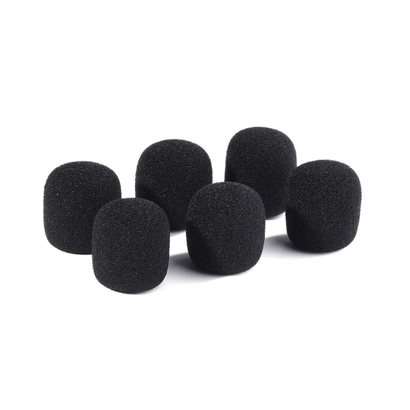FEPITO 30 Pack Mini Size Microphone Windscreen Microphone Foam Covers for Lavalier Lapel Headset Mic Wireless Microphones
