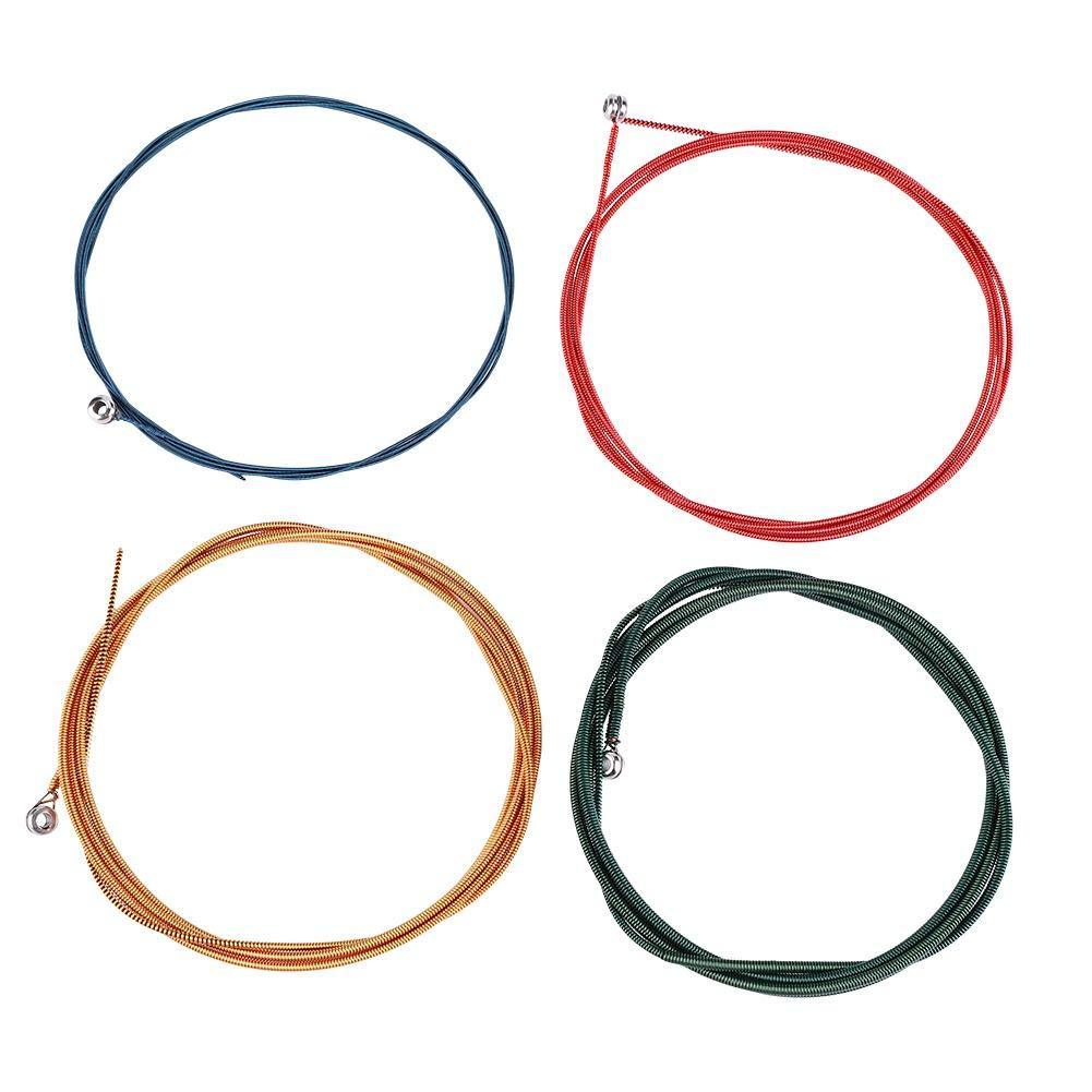Bnineteenteam Hexagonal steel core electric bass string copper alloy wrapped string - color